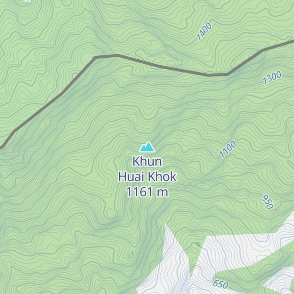Map of Khun Huai Khok