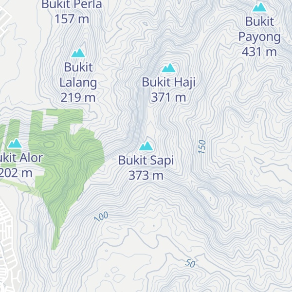 Map of Bukit Sapi