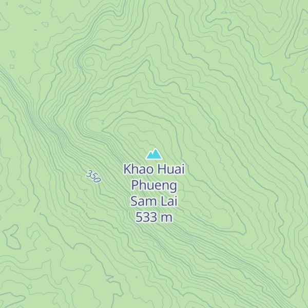 Map of Khao Huai Phueng Sam Lai