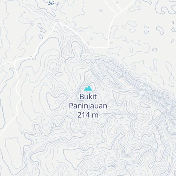 Map of Bukit Paninjauan