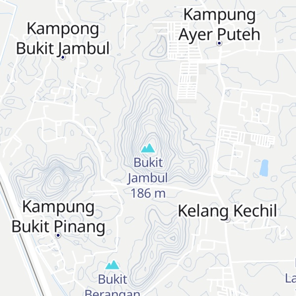 Map of Bukit Jambul