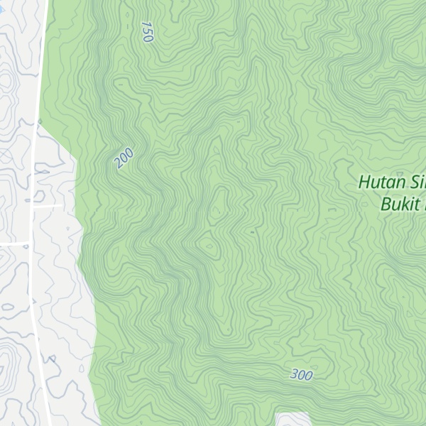Map of Bukit Besar