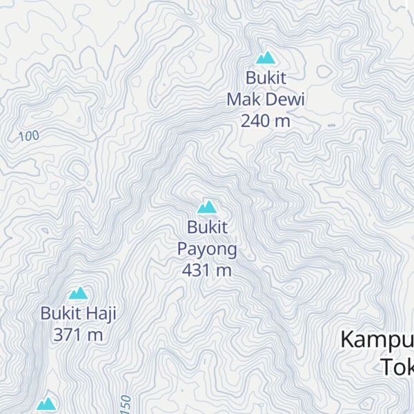 Map of Bukit Payong