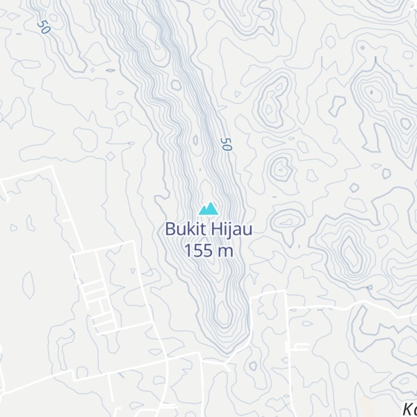 Map of Bukit Hijau
