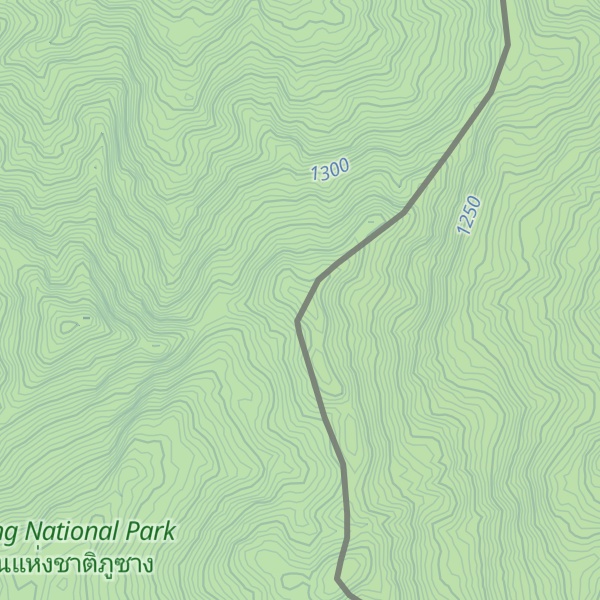 Map of Doi Hin Khao