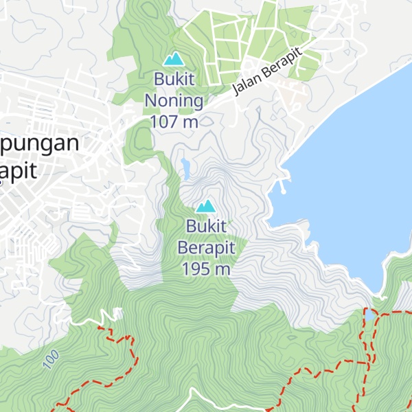 Map of Bukit Berapit