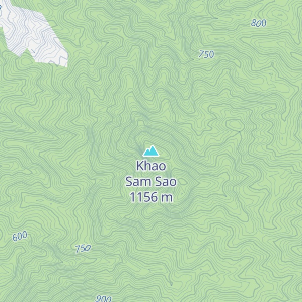 Map of Khao Sam Sao