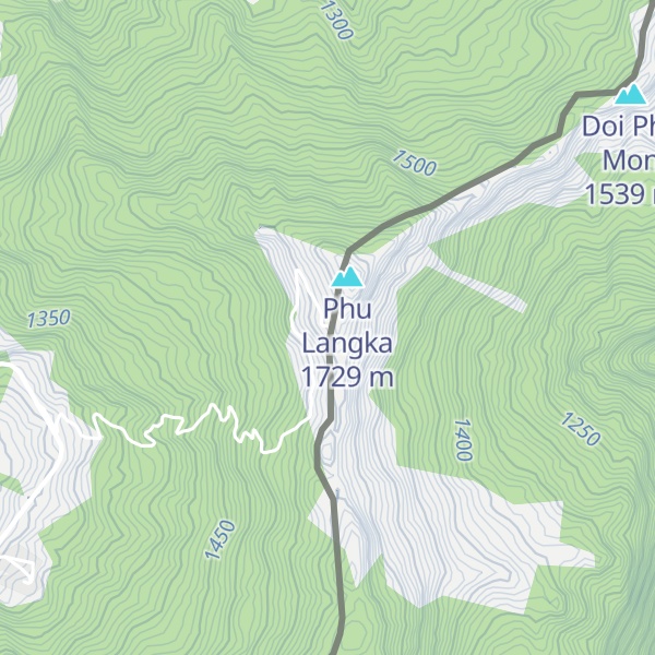 Map of Phu Chi Duen