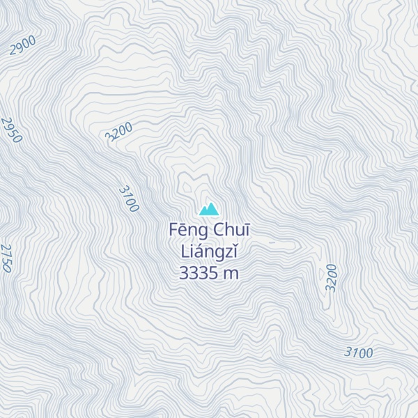 Map of Fēng Chuī Liángzǐ