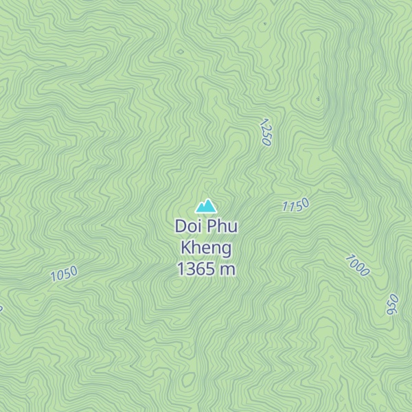 Map of Doi Phu Kheng