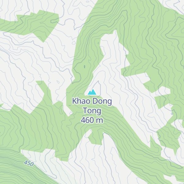 Map of Khao Dong Tong