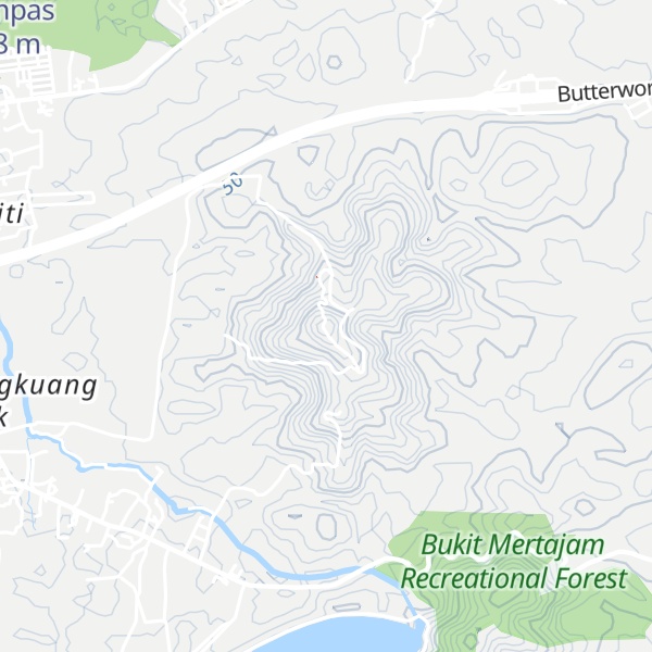 Map of Bukit Langkap