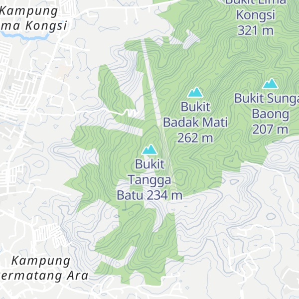 Map of Bukit Tangga Batu