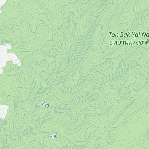 Map of Khao Thanon