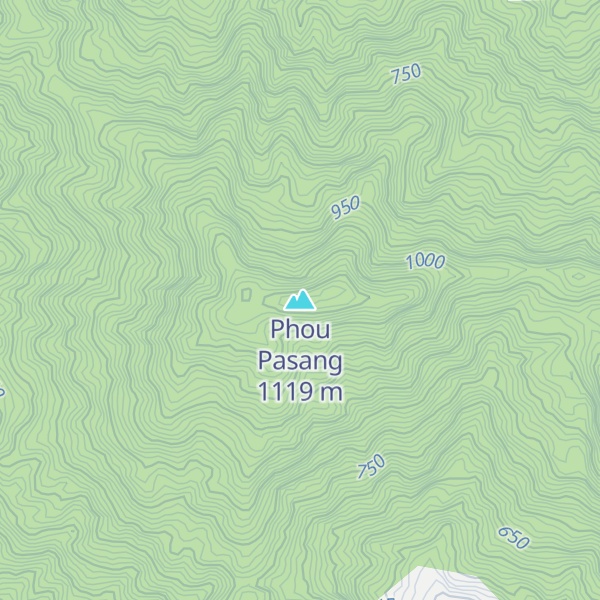 Map of Phou Pasang