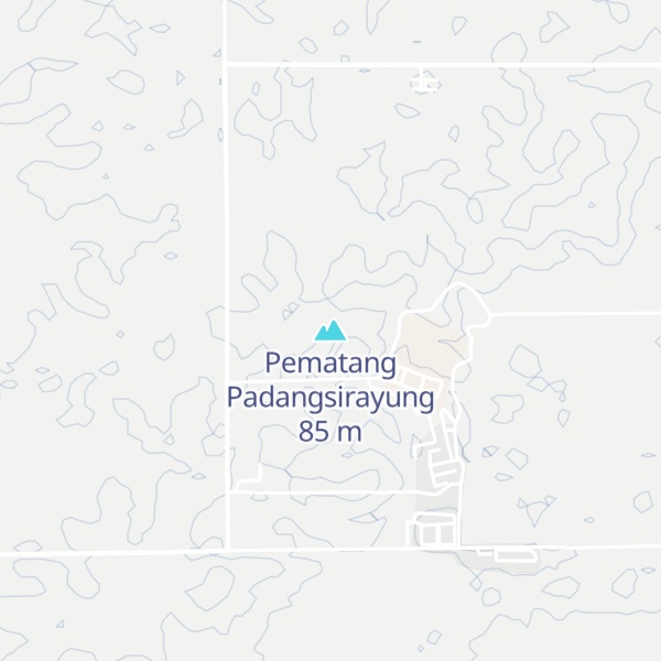 Map of Pematang Padangsirayung