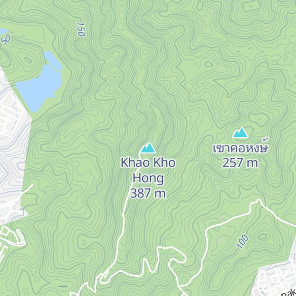 Map of Khao Kho Hong