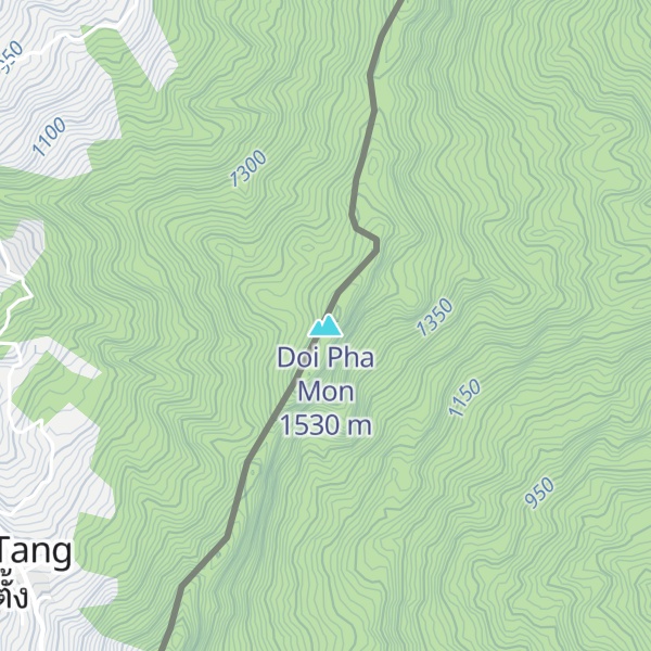 Map of Doi Pha Mon