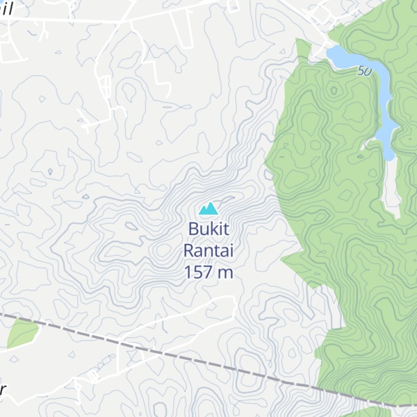 Map of Bukit Rantai