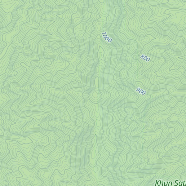 Map of Doi Chuang Prasat
