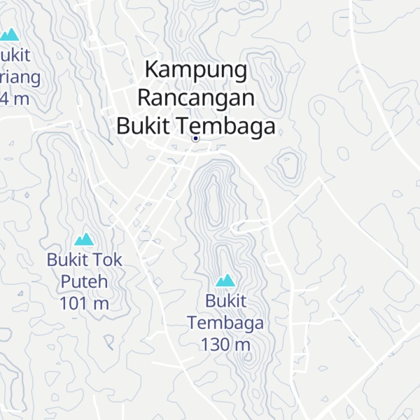 Map of Bukit Batu Puteh