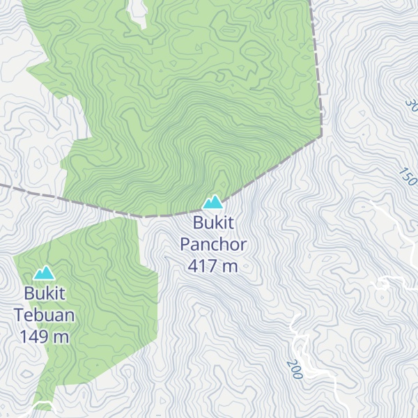 Map of Bukit Angin
