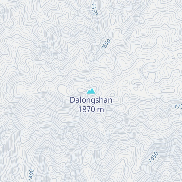 Map of Dalongshan