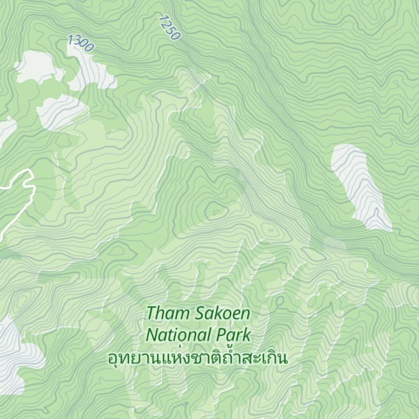 Map of Doi Huai Nam Lao