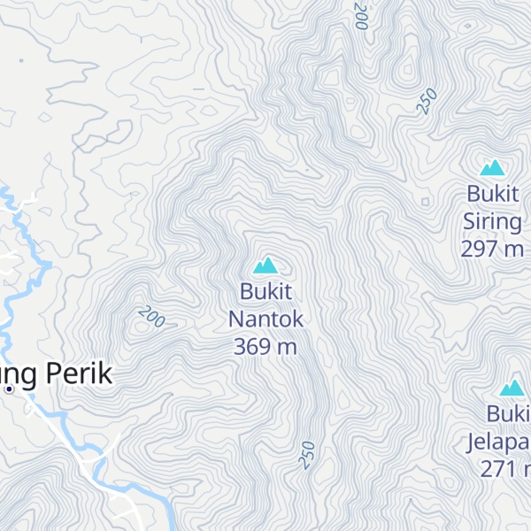 Map of Bukit Nantok