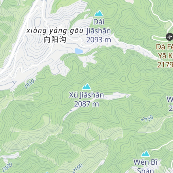 Map of Xú Jiāshān