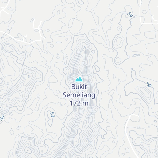Map of Bukit Semeliang