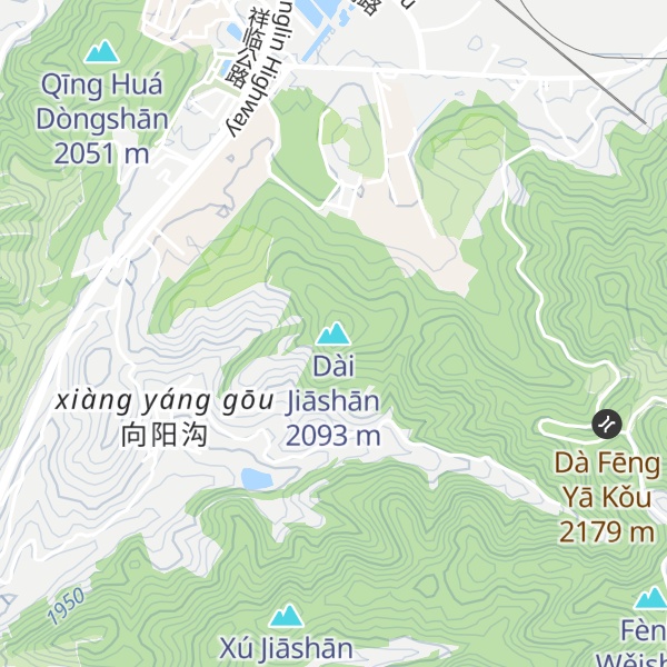 Map of Dài Jiāshān