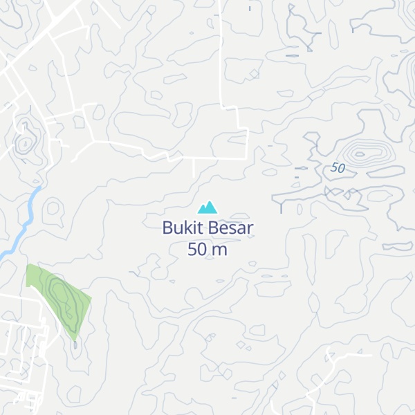 Map of Bukit Besar