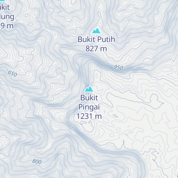 Map of Bukit Pingai