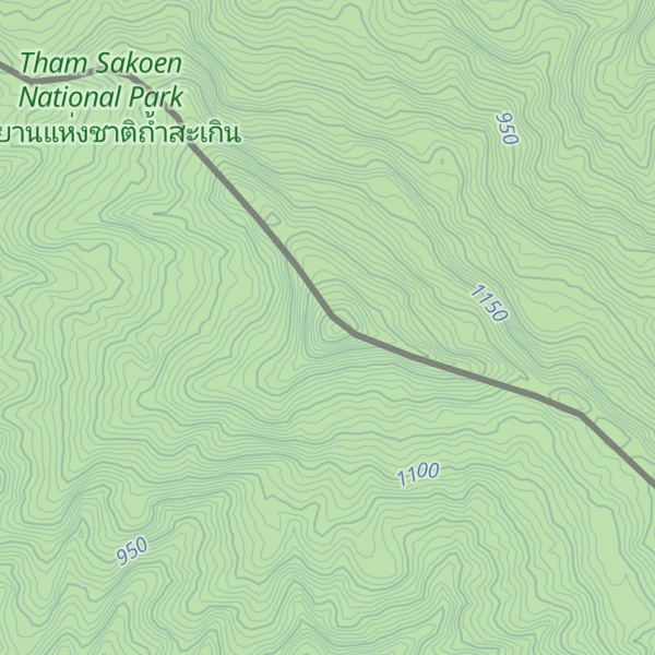 Map of Phou Pai