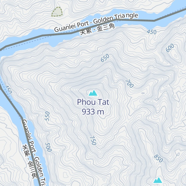 Map of Phou Tat