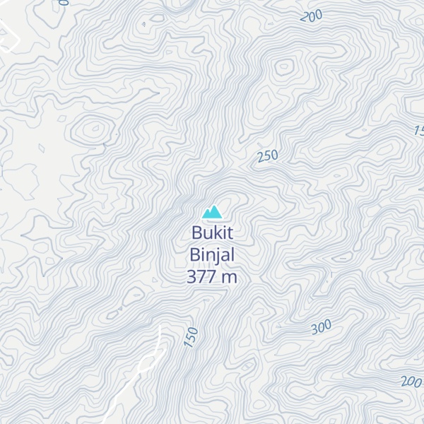 Map of Bukit Binjal