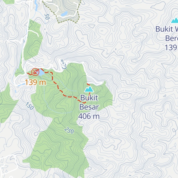 Map of Bukit Besar