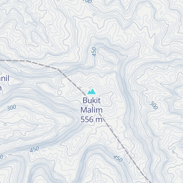 Map of Bukit Malim