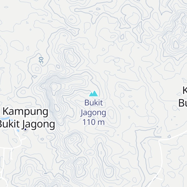 Map of Bukit Jagong