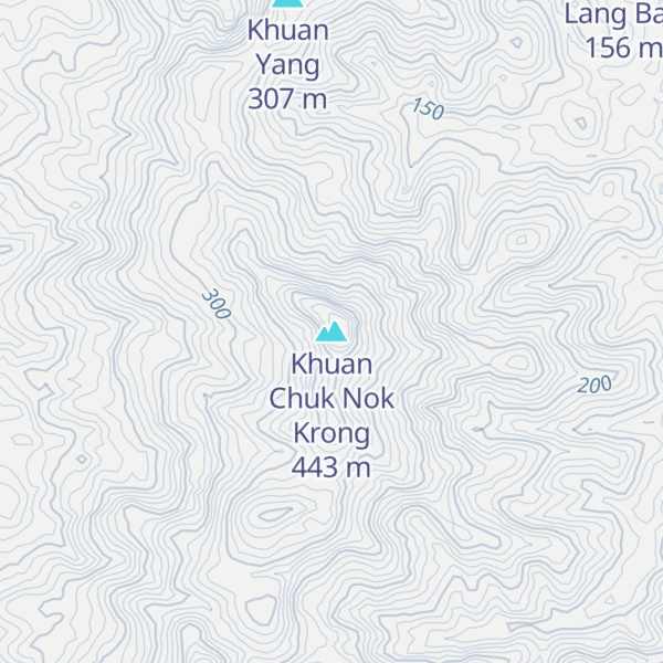 Map of Khuan Chuk Nok Krong