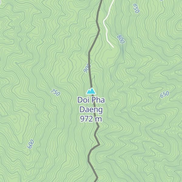 Map of Doi Pha Daeng