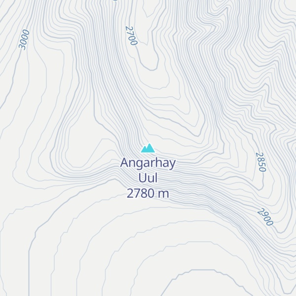 Map of Angarhay Uul