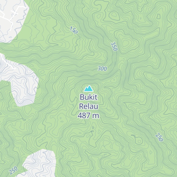 Map of Bukit Relau