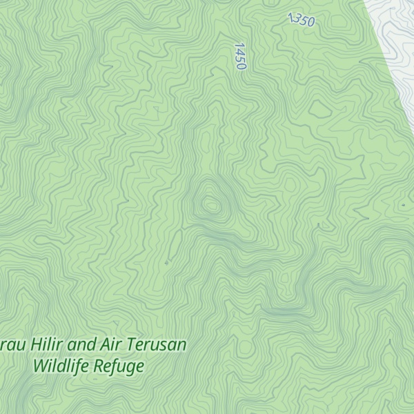Map of Gunung Ranggah