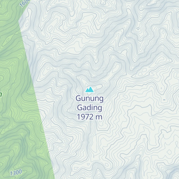 Map of Gunung Gading