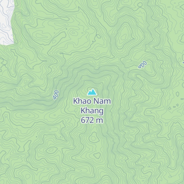 Map of Khao Nam Khang