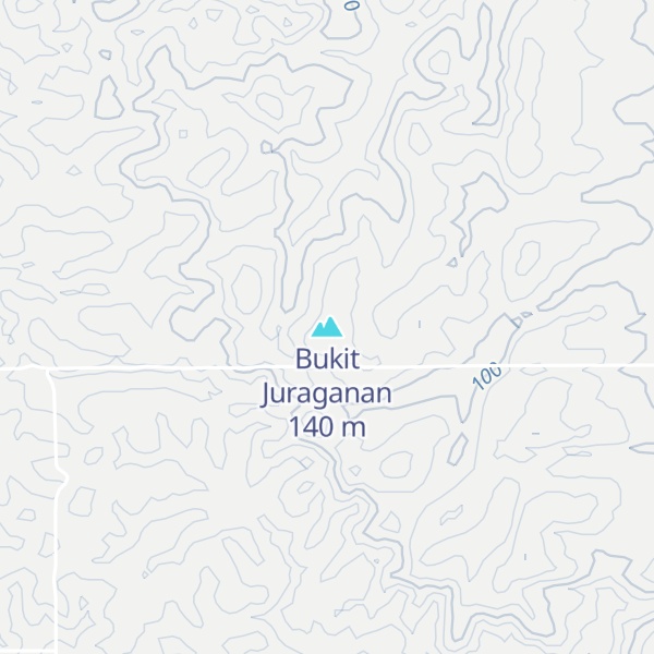 Map of Bukit Juraganan