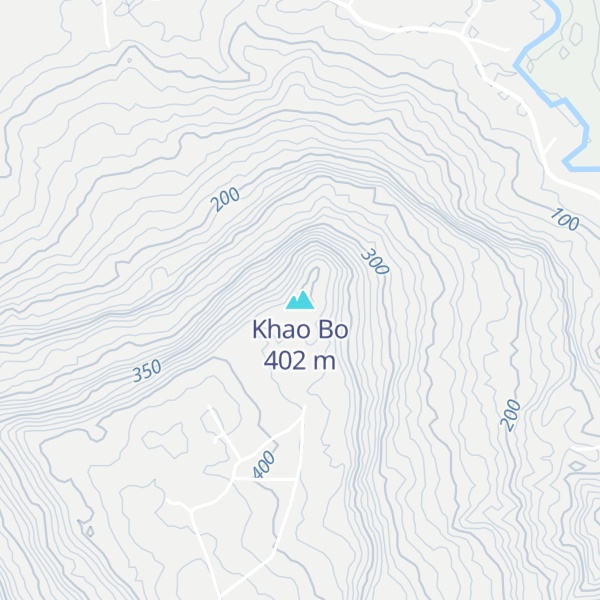 Map of Khao Bo