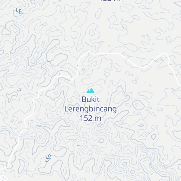 Map of Bukit Lerengbincang